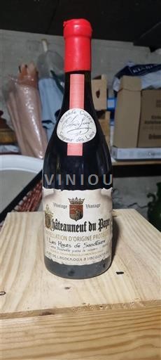 Rhônedalen Châteauneuf-du-Pape Jean De Lagneroux Les Hauts de Sandlaure 2019