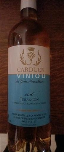 Southwest Jurançon Carduus Les Yoles Merveilleuses 2016