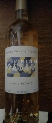 South West Jurançon Nombolytraydou Moment Présent 2019