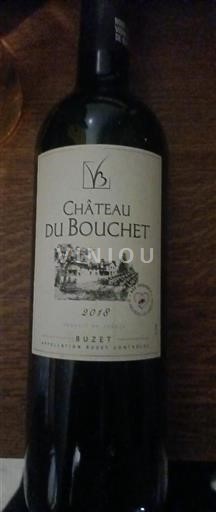 Sudoeste Buzet Château Bouchet 2018