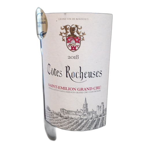 Burdeos Saint-Émilion Gran Cru Côtes Rocheuses 2018