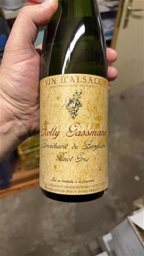 Vin Blanc sec Brandhurst de Bergheim Rolly Gassmann 2020 France Alsace Vin de France
