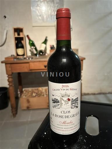 Bordeaux Moulis-en-Médoc Clos La Rose De Grave 2016