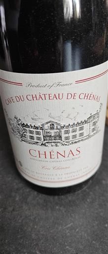 Beaujolais Chénas Château Cave Du De Chénas Cru Chénas Niet-geïntegreerd
