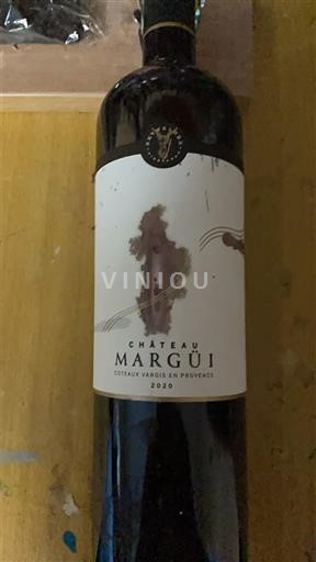 Provence Coteaux Varois en Provence Château Margüi 2020