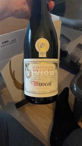 Rona dolina Ni doloceno Héritage Cavare Muscat à Petits Grains 2022