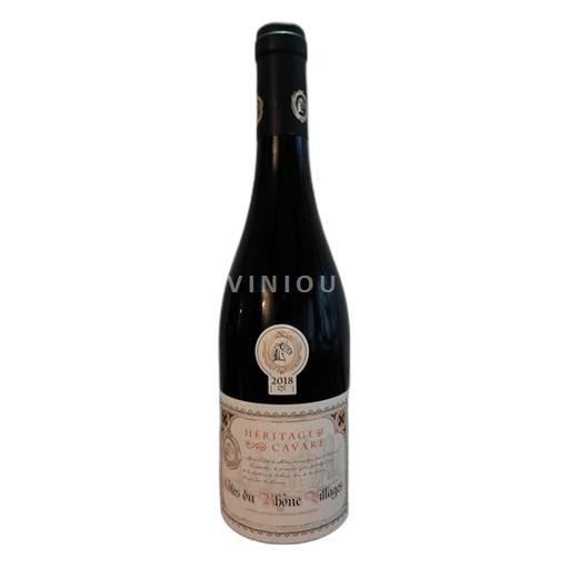 Rhônedalen Côtes-du-Rhône-Villages Héritage Cavare 2018