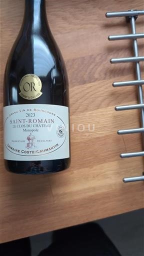 Burgundy Saint-Romain Domaine Coste Caumartin Le Clos du Château 2023