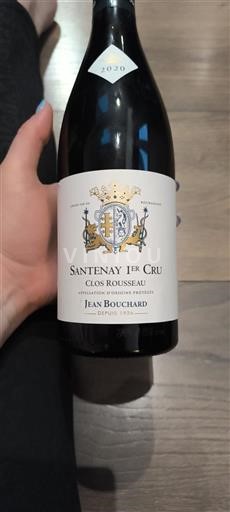 Bourgogne Ospecificerad Premier Cru Jean Bouchard Clos Rousseau 2020