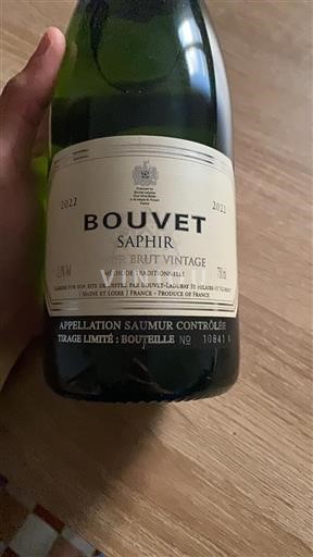 Valle del Loira Saumur Bouvetladubay Saphir 2022