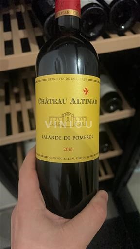 Bordeaux Lalande-de-Pomerol Château Altimar 2018
