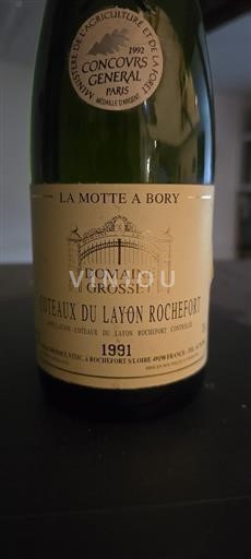 Údolí Loiry Nespecifikováno Grosset La Motte à Bory 1991