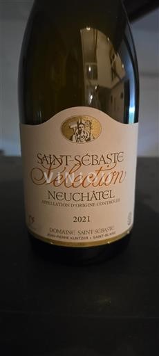 Neuchâtel Neuchâtel AOC Saintsébaste Sélection 2021