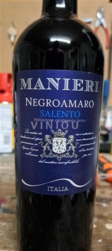 Apulija Alezio Manieri Negroamaro 2023