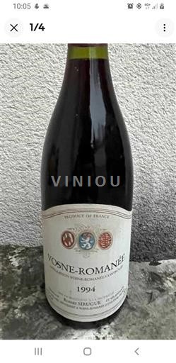 Bourgogne Vosne-romanée Domaine Robert Sirugue 1994