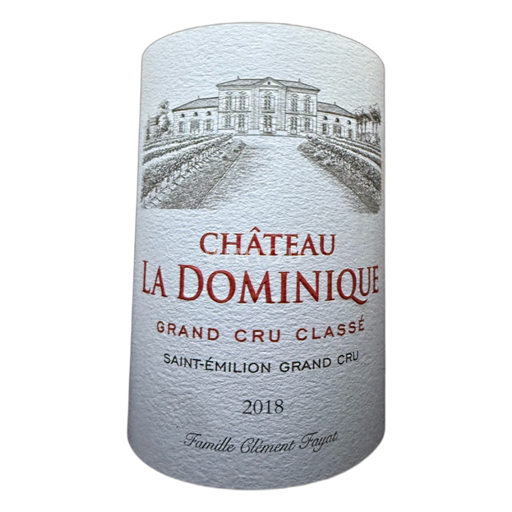 Bordeaux Saint-Émilion Grand Cru Château La Dominique 2018