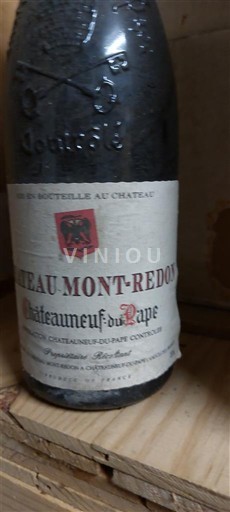 Rhônedalen Châteauneuf-du-Pape Château Montredon 1990