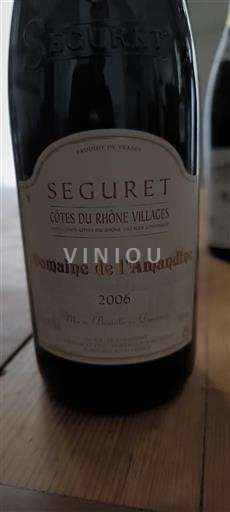 Rhône-dalen Ikke specificeret Domaine L'amandine 2006