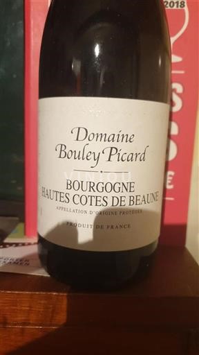 Borgoña No especificado Domaine Bouleypicard Sin añada