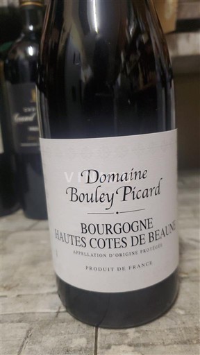 Bourgogne Ospecificerad Domaine Bouleypicard Icke årgångsbetecknad