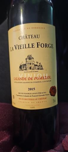 Bordeaux Lalande-de-Pomerol Château La Vieille Forge 2015