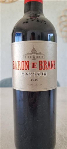 Bordeaux Margaux Château Branecantenac baron de brane 2020