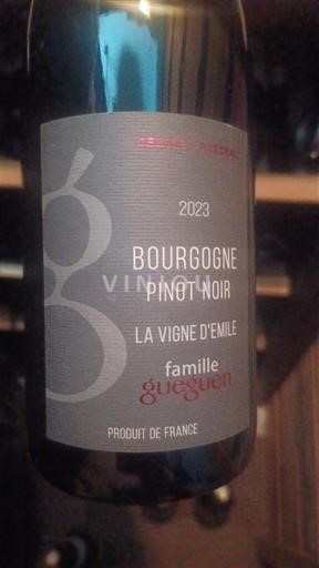 Bourgogne Famille Gueguen La Vigne d'Emile 2023
