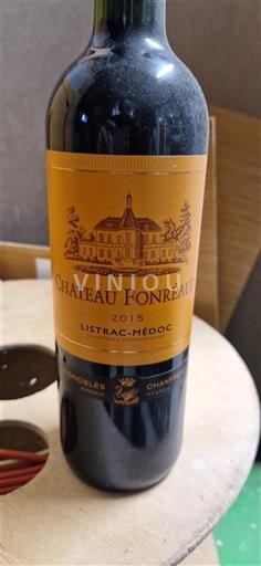 Bordeaux Listrac-Médoc Château Fonreaud 2015