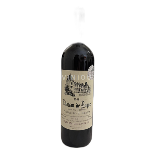 Bordeaux Puisseguin-saint-émilion Château de Roques 2018