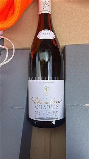 Vin Blanc sec Cuvée Prestige Domaine Chevallier 2023 France Bourgogne Chablis AOC
