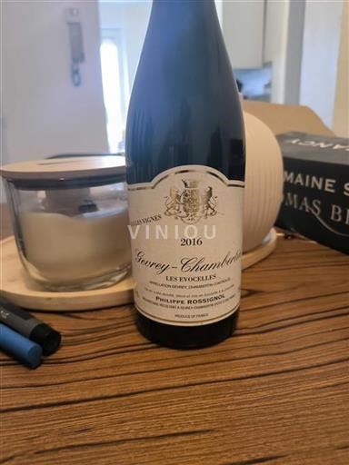 Burgundy Gevrey-Chambertin Philippe Rossignol Les Evocelles 2016