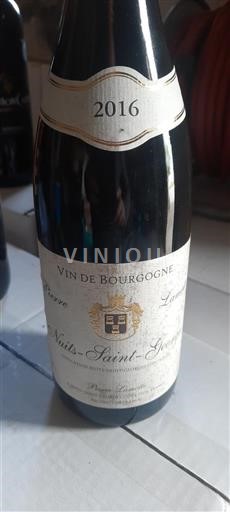 Burgundsko Nuits-saint-georges Pierre Lamotte 2016