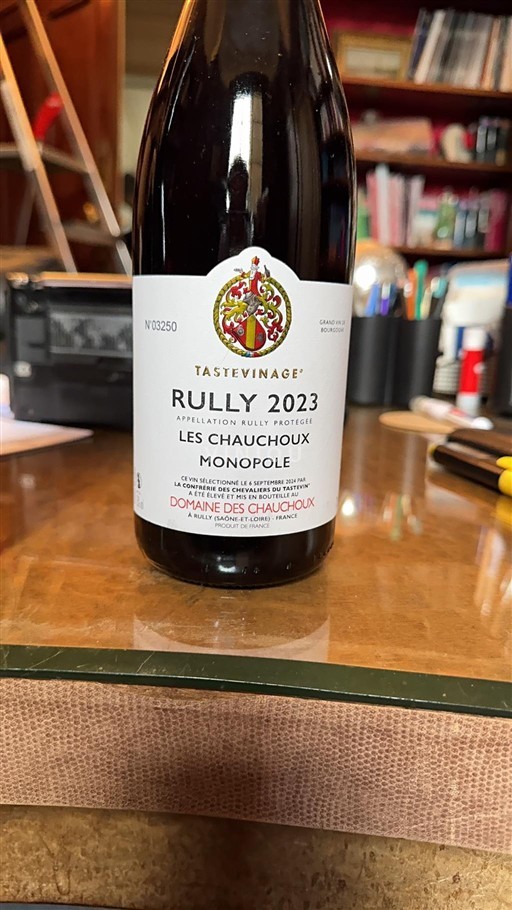 Burgundi Rully Domaine Des Chauchoux Les Chauchoux 2023