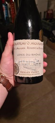 Valle del Ródano Côtes del Ródano Château D’aigueville Réserve des Templiers Sin añada