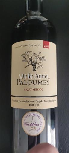 Bordo Haut-Médoc Château Paloumey Belle Amie 2019