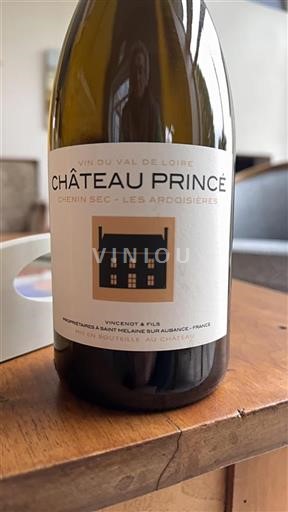Vale do Loire Anjou Château Princé Les Ardoisières 2020