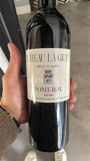 Bordeaux Pomerol Domaine La Grave Trigant de Boisset 2016