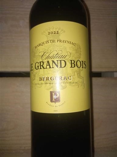Sydväst Bergerac Château Le Grand Bois 2022