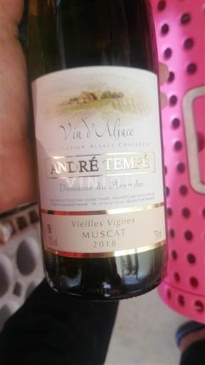 Alsace Muscat André Tempé Vieilles Vignes 2018