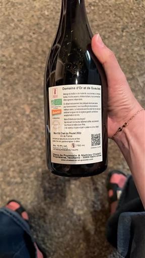 Rhônen laakso Määrittelemätön Château Or Et De Gueules Mon Fût C'est du Poulet 2022