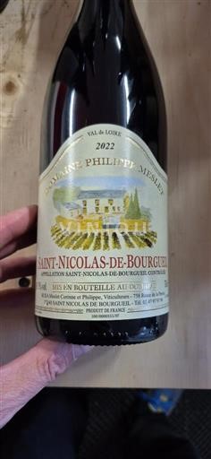 Valle del Loira Saint-Nicolas-De-Bourgueil Domaine Philippe Meslet 2022