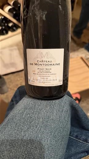 Vallée de la Loire Domaine Mont Pinot Noir Non Millésimé