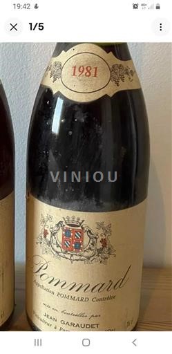 Burgundsko Pommard Jean Garaudet 1981
