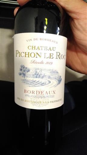 Bordeaux Château Pichon Le Roc 2019