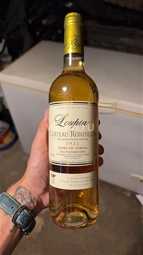 Burdeos Loupiac Château Rondillon Les Turons 2022