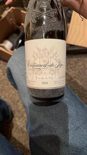 Thung lũng Rhône Châteauneuf-du-pape Vendanges Du Roy 2018