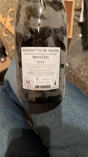 Saboya y Bugey Roussette de Saboya Domaine Carrel Eugène Et Fils Marestel 2019