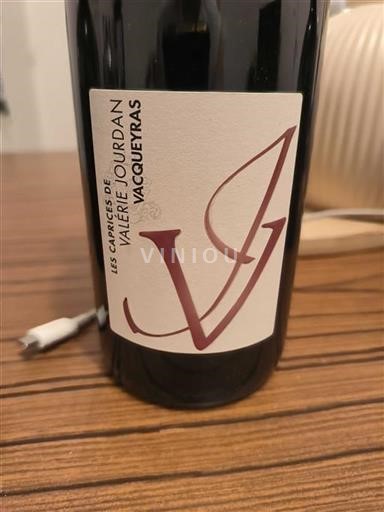 Rhône Valley Vacqueyras Valérie Jourdan Les Caprices de Valérié Jourdan 2020