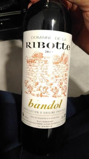 Provansa Bandol Domaine La Ribotte 2014