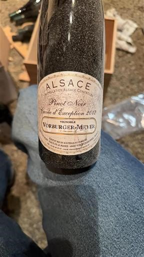 Alsace Vorburgermeyer d'Exception 2012